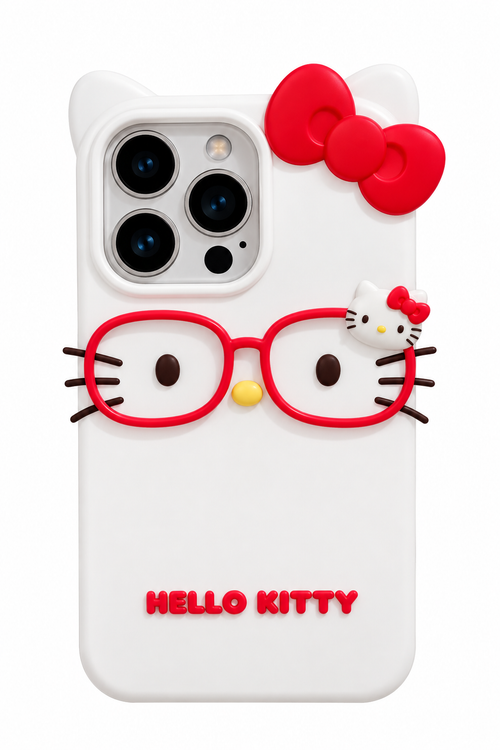 3D Glasses HK Phone Case For iPhone 17 Pro Max 16 15 Plus 14 13 Mini 12 11 4 4S 5 5S 7 8 SE